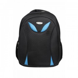 Aqsa ALB58 Fashionable Laptop Bag (Black and Blue)